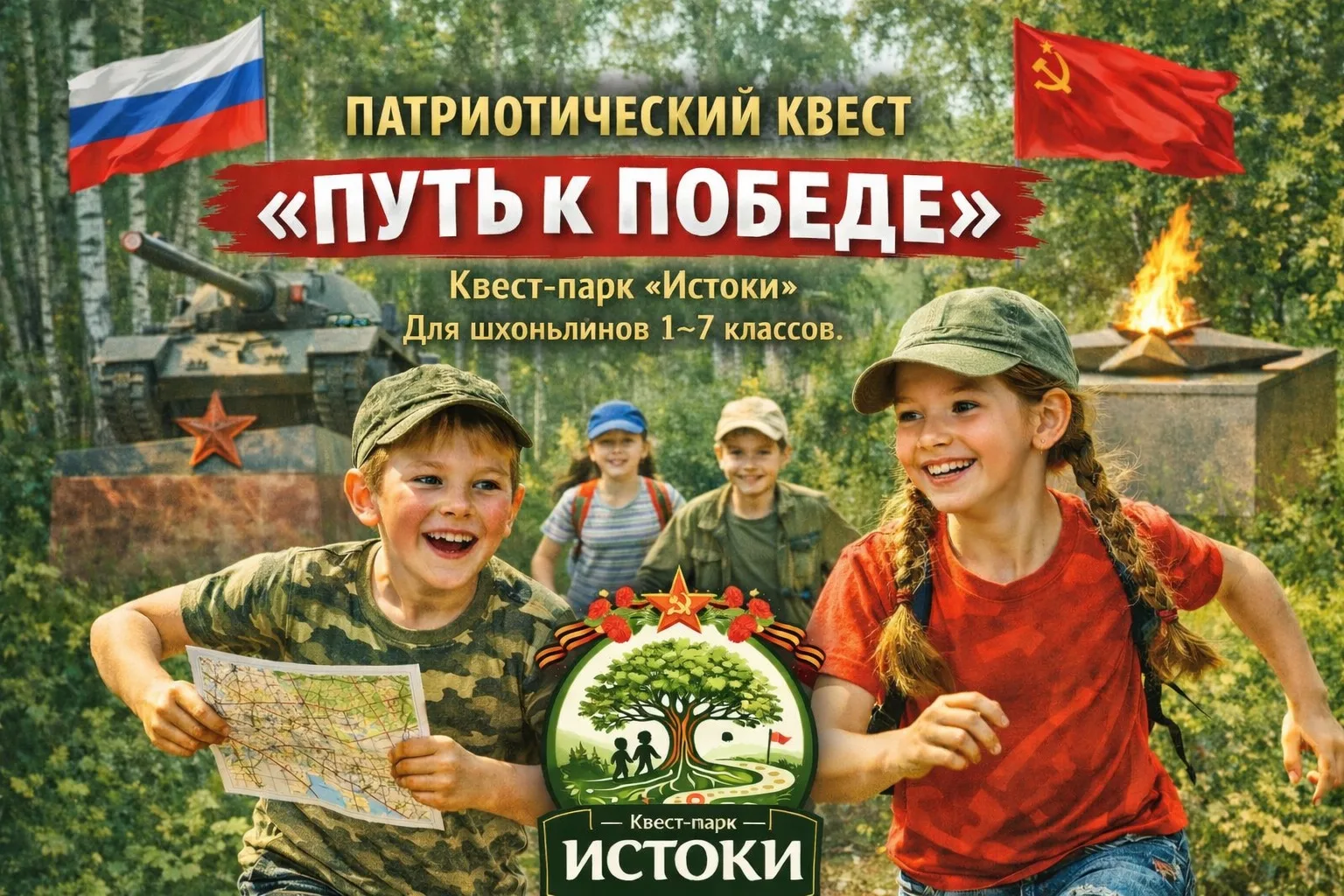 Перед 9 мая все школы ищут одно и то же
формат, который:
✔ со смыслом
✔ вовлекает детей
✔ и проходит