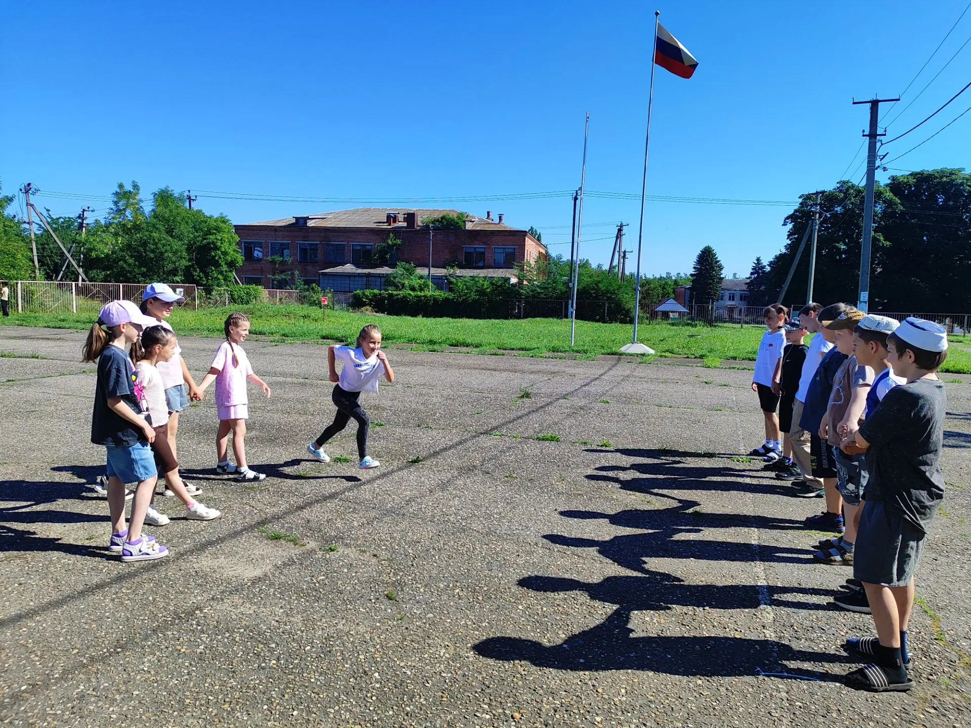 💫Десятый день  в лагере прошёл под названием "День здоровья"
✨После весёлой зарядки и вкусного завт