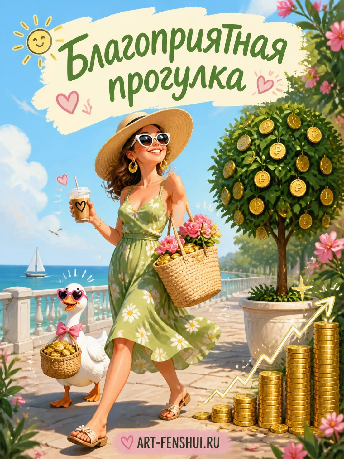 💰🏃 Друзья, предлагаем вам завтра, 6 июля, совершить Прогулку, чтобы получить благоприятные энергии