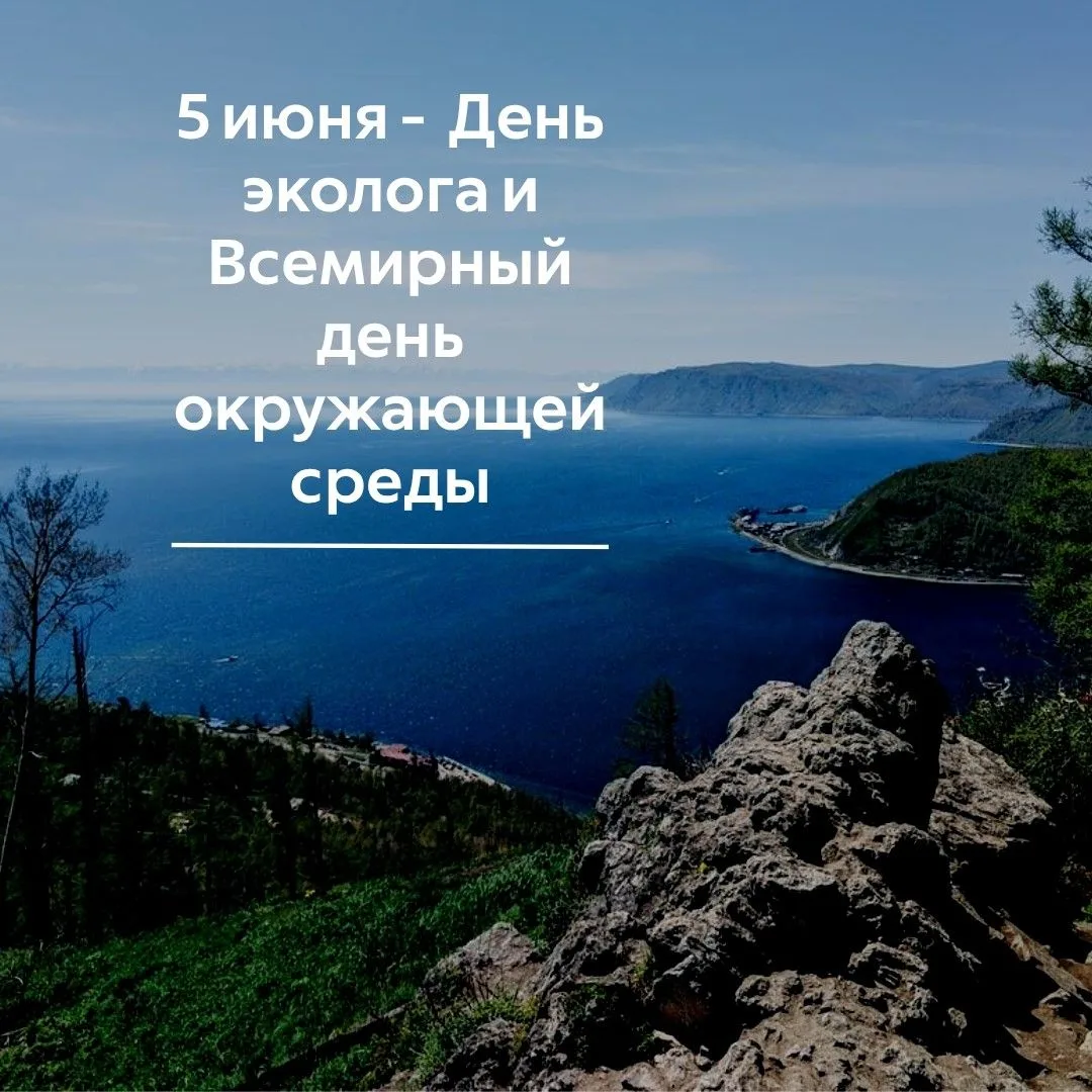 ♻️5 июня отмечается День эколога и Всемирный день окружающей среды. Мы выражаем благодарность всем, 