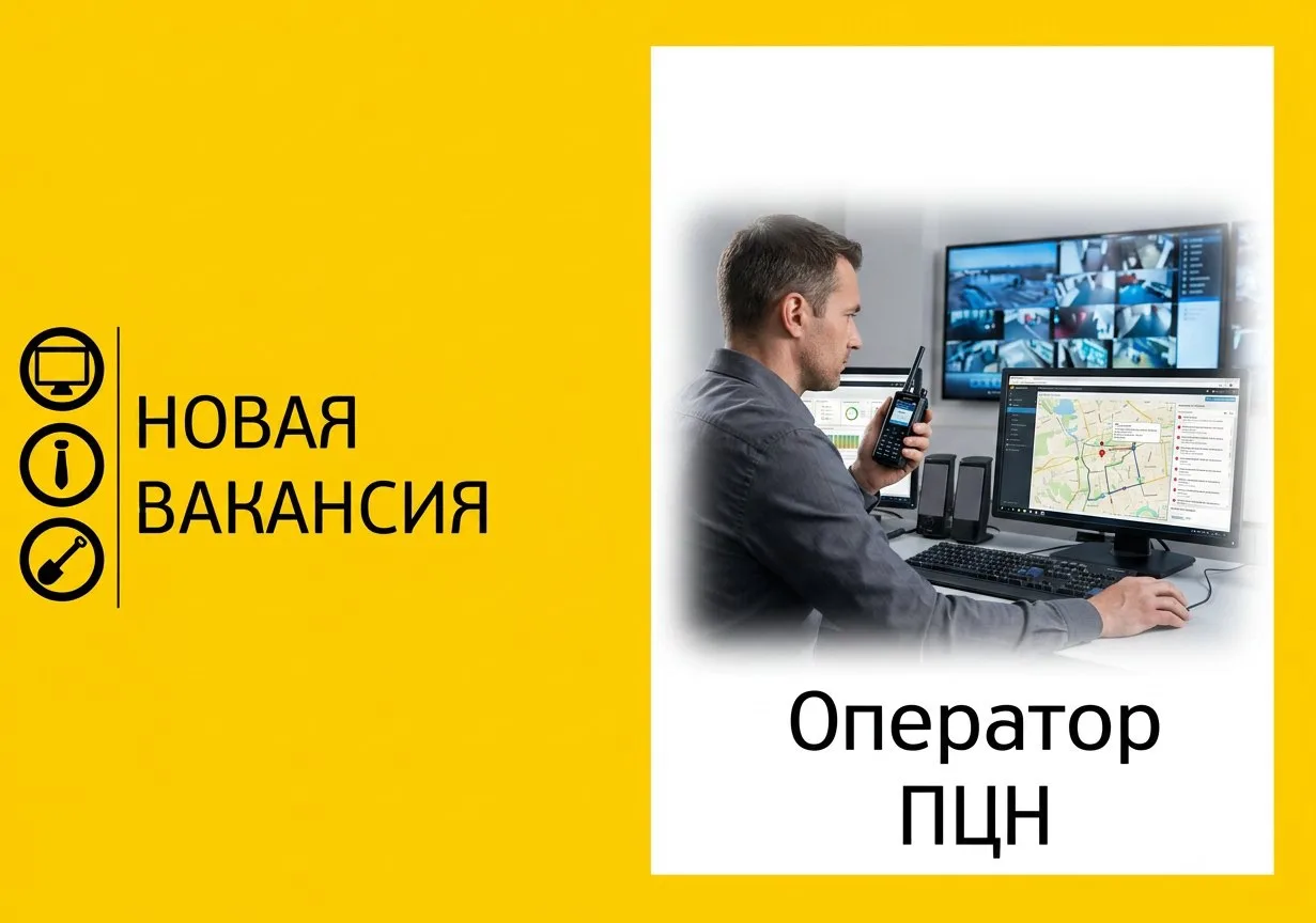 🚨 СРОЧНО ТРЕБУЕТСЯ 🚨
Оператор Пульта централизованного наблюдения

📅 График работы:
• Сменный: су