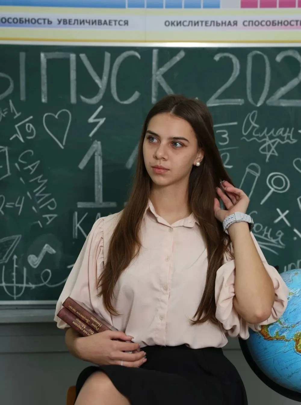 Поночевная Софья, выпускница МКОУ СОШ № 6 с. Октябрьского, показала высокие результаты ЕГЭ по истори