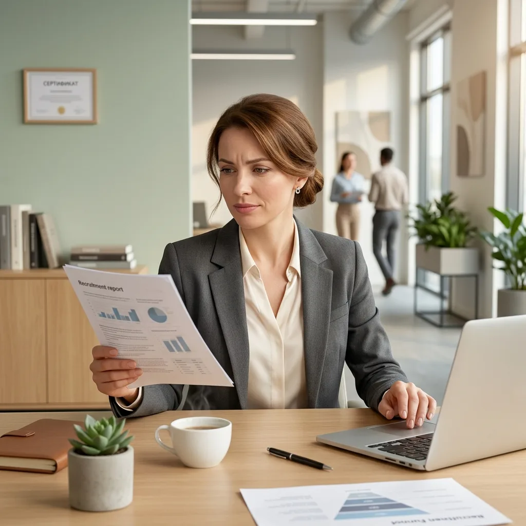 Отчёт зелёный. Три сотрудника уже пишут заявления.

Time to Fill — 28 дней. Cost per Hire — в бюджет
