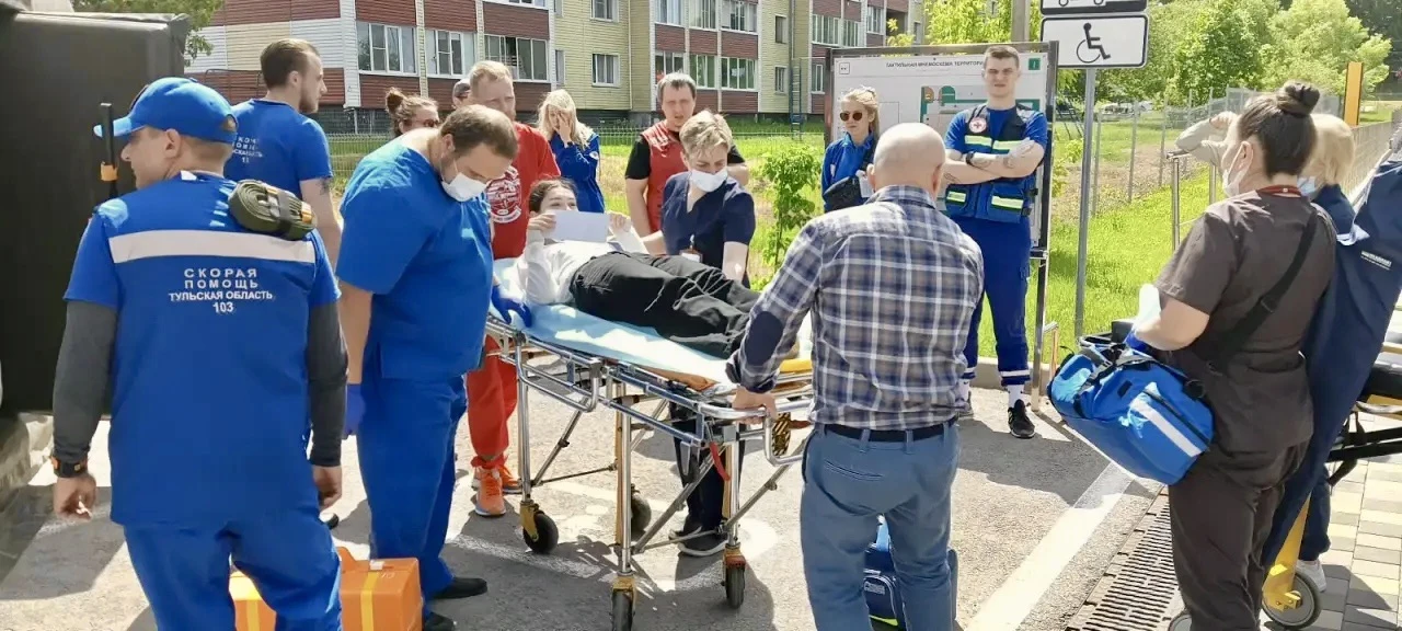 Сегодня в Туле прошли тактико-специальные учения 🚑🔥

Уважаемые коллеги и пациенты, сегодня, 2 июня
