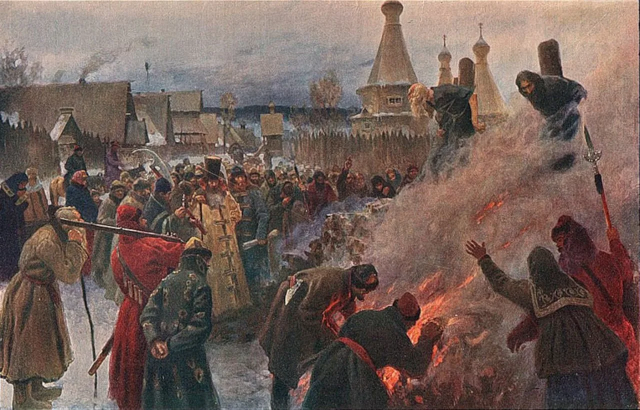 Как нас учит православие, если ударили по правой щеке – подставь левую. А если споришь со старообряд