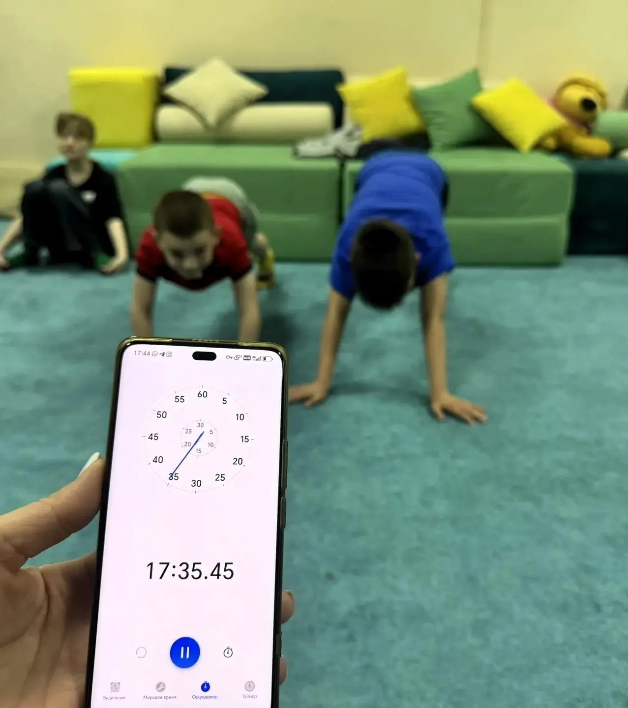 💪В здоровом теле - здоровый дух!👯‍♀

🙌В нашем Центре физкультуру любят и взрослые, и дети!😉

👍Р