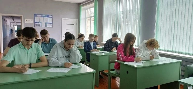 28 мая 2026 года на базе нашей школы прошел второй Всероссийский агродиктант – федеральная акция по 