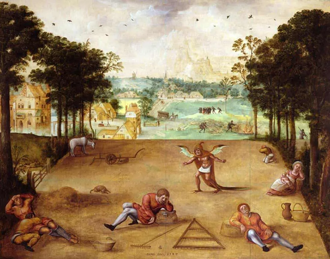 ✝️ «Притча о пшенице и плевелах»
Лукас Гассель (Lucas Gassel, 1540)
Масло на деревянной панели
Частн