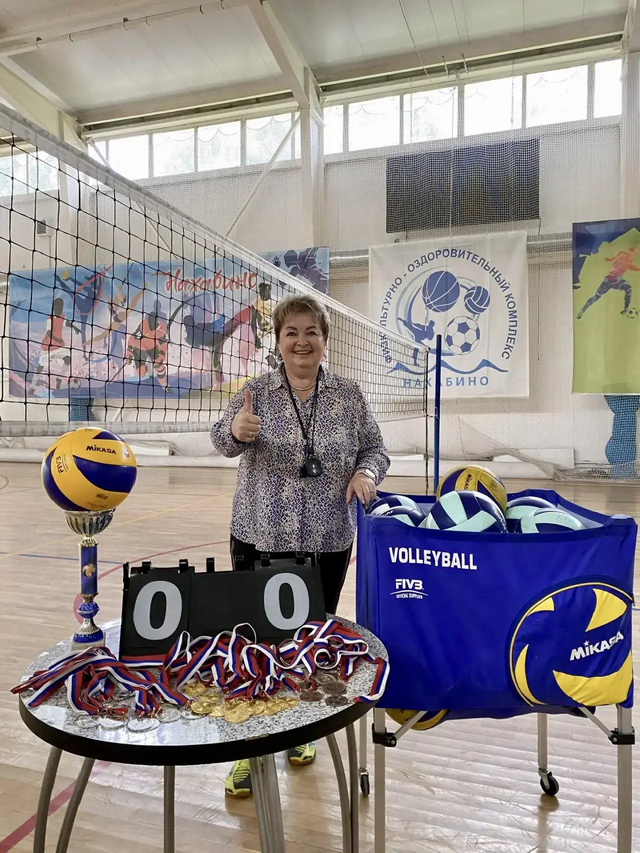 🏐 27 мая 2026 года в МАУ ФОК «Нахабино» прошёл турнир по волейболу, посвящённый памяти братьев Волк