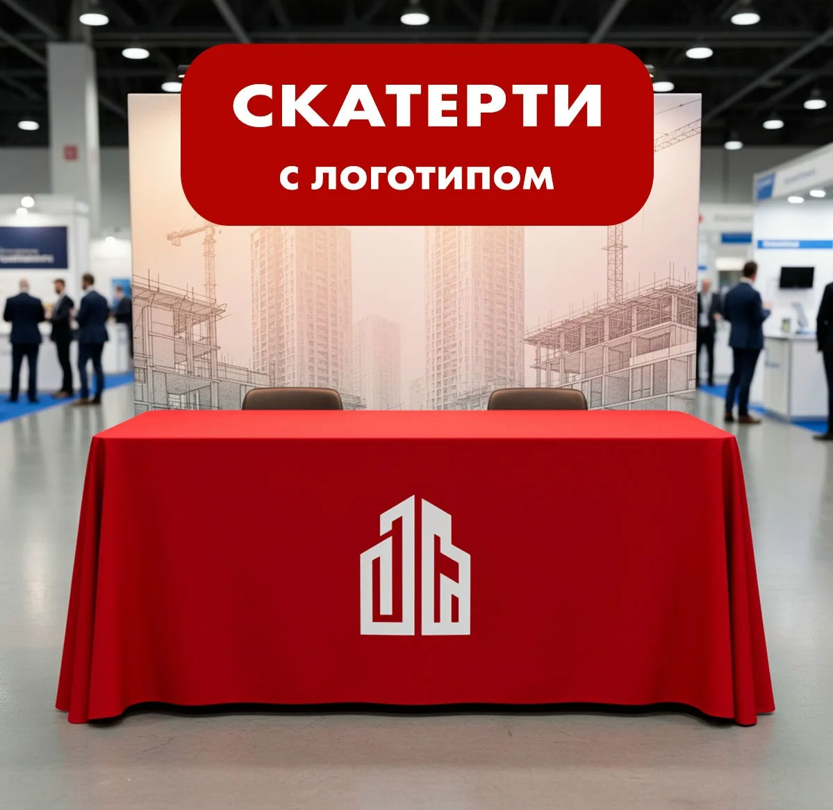 ✨ Скатерть с логотипом: деталь, которая работает на имидж

Встречают по одежке, а на выставках и мер
