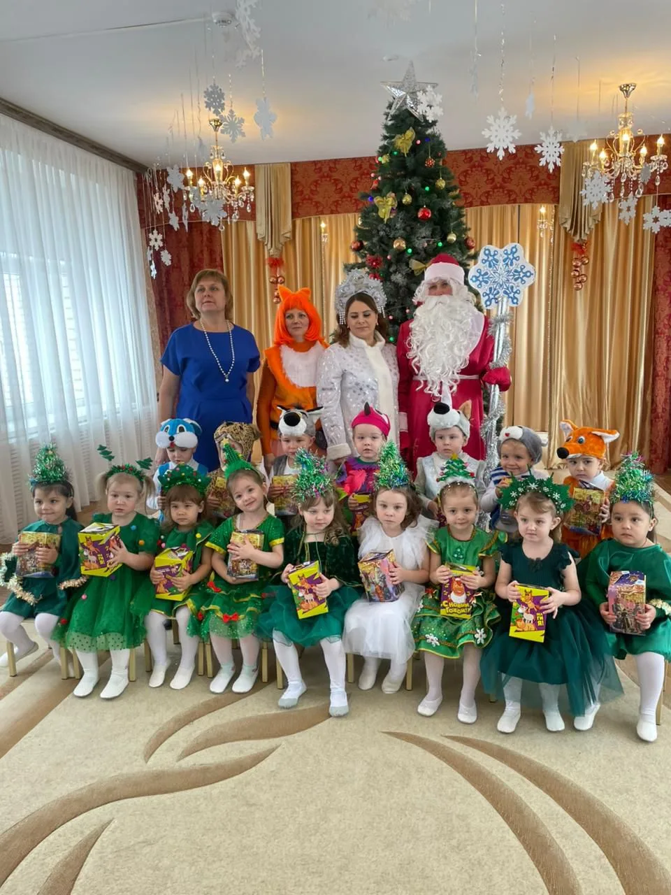 ❄️❄️❄️❄️❄️❄️❄️
С радостью сообщаем вам о том, что завершающим и самым милым аккордом нашего зимних п