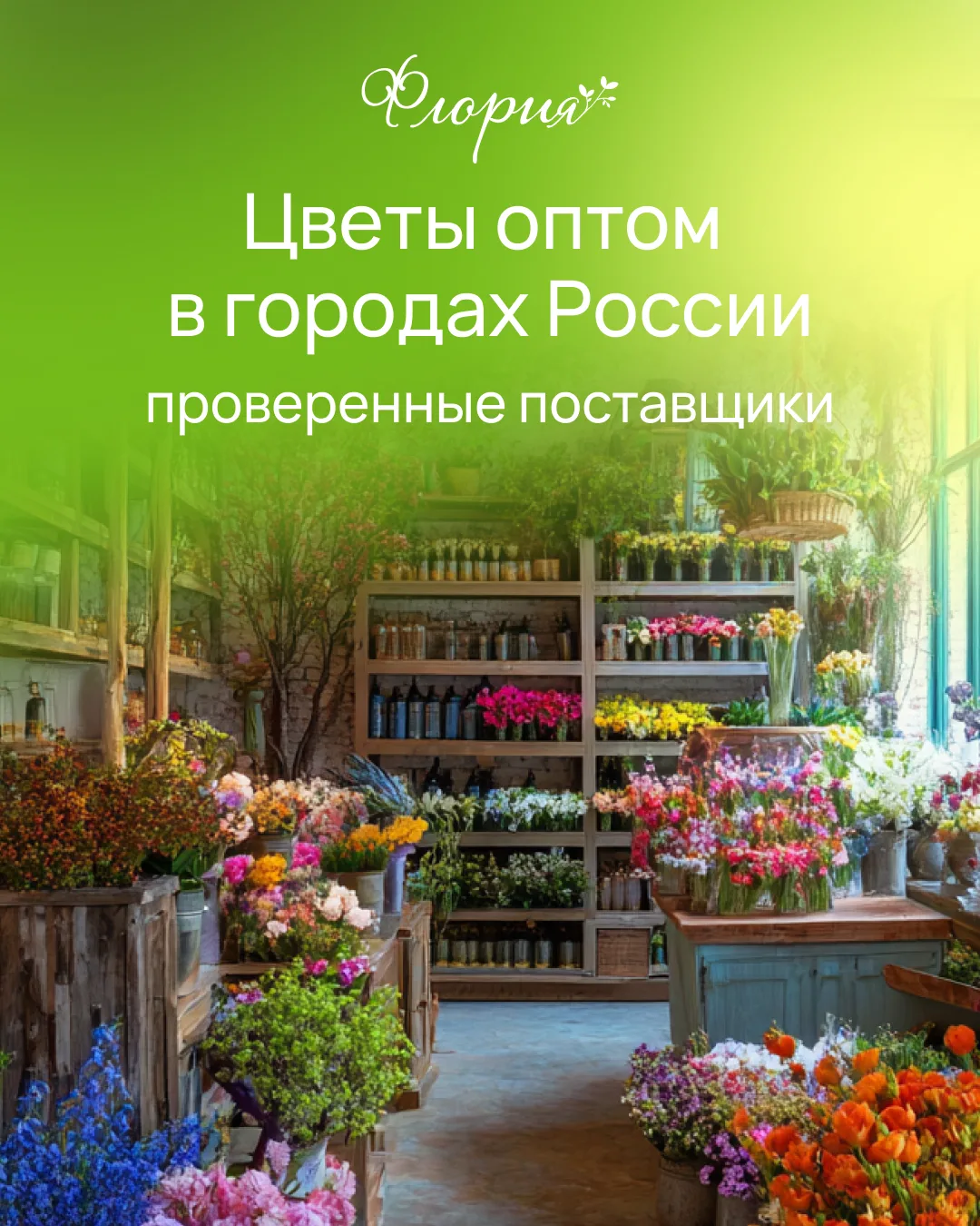 Ищете оптовых поставщиков цветов?

Мы подготовили информацию по городам, чтобы вам было проще выбира