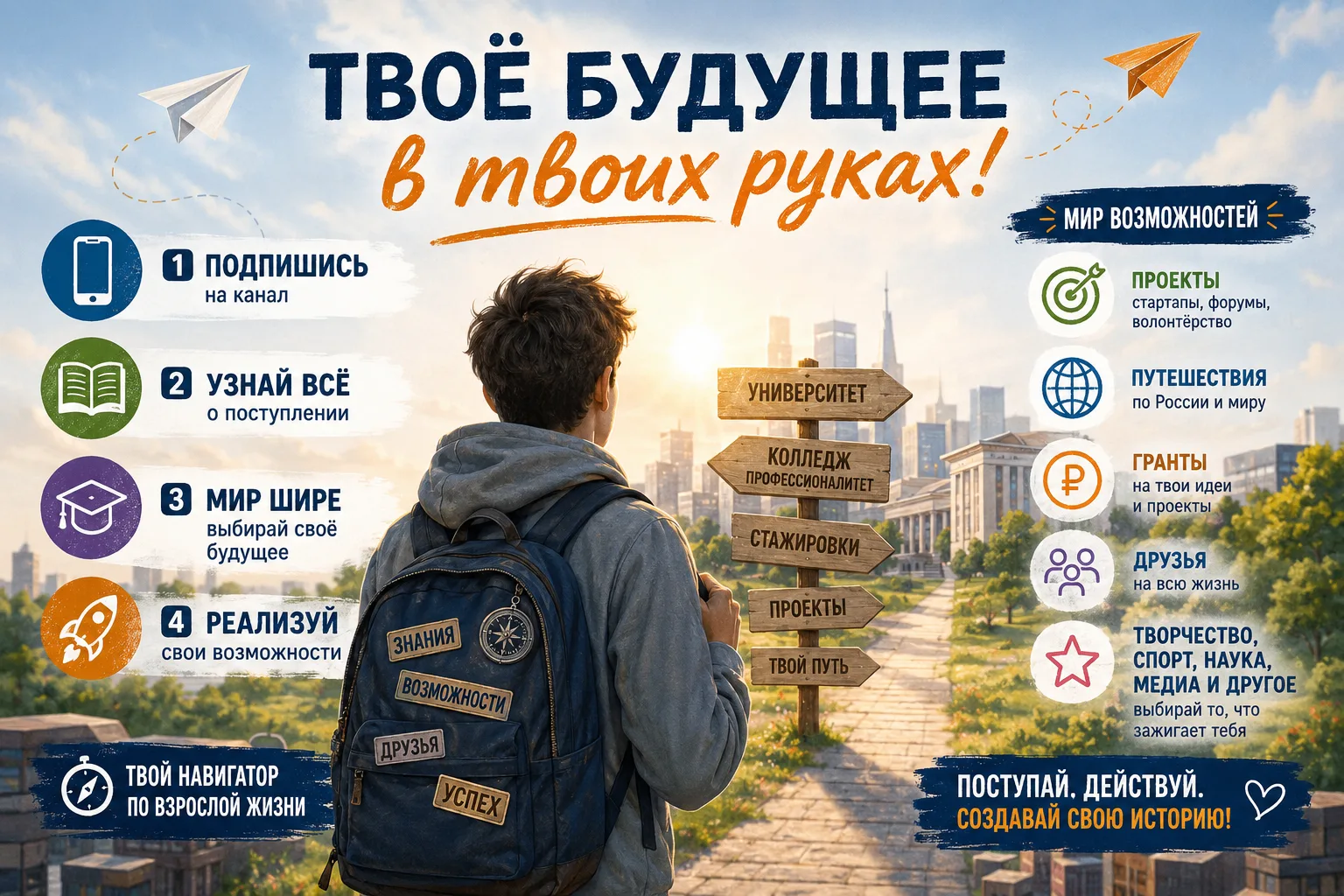 👋 Привет, выпускник! Самое время взять будущее в свои руки.

Переходи по ссылке ниже — это твой гла