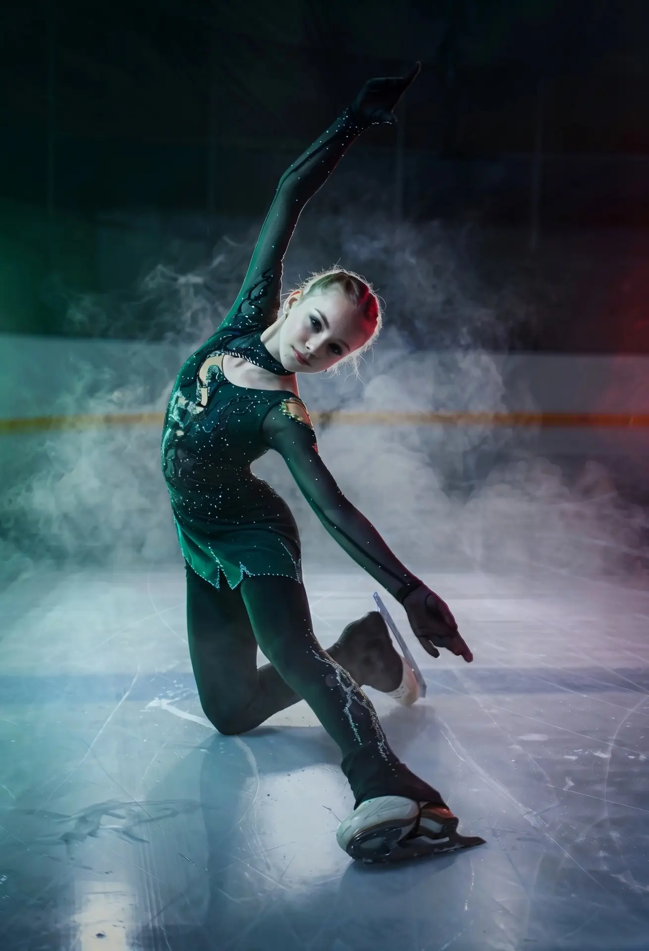 ✨ Героиня проекта «Магическое сияние льда» — Арина Васильева! ⛸✨ 
 
Арине 14 лет, и большую часть св