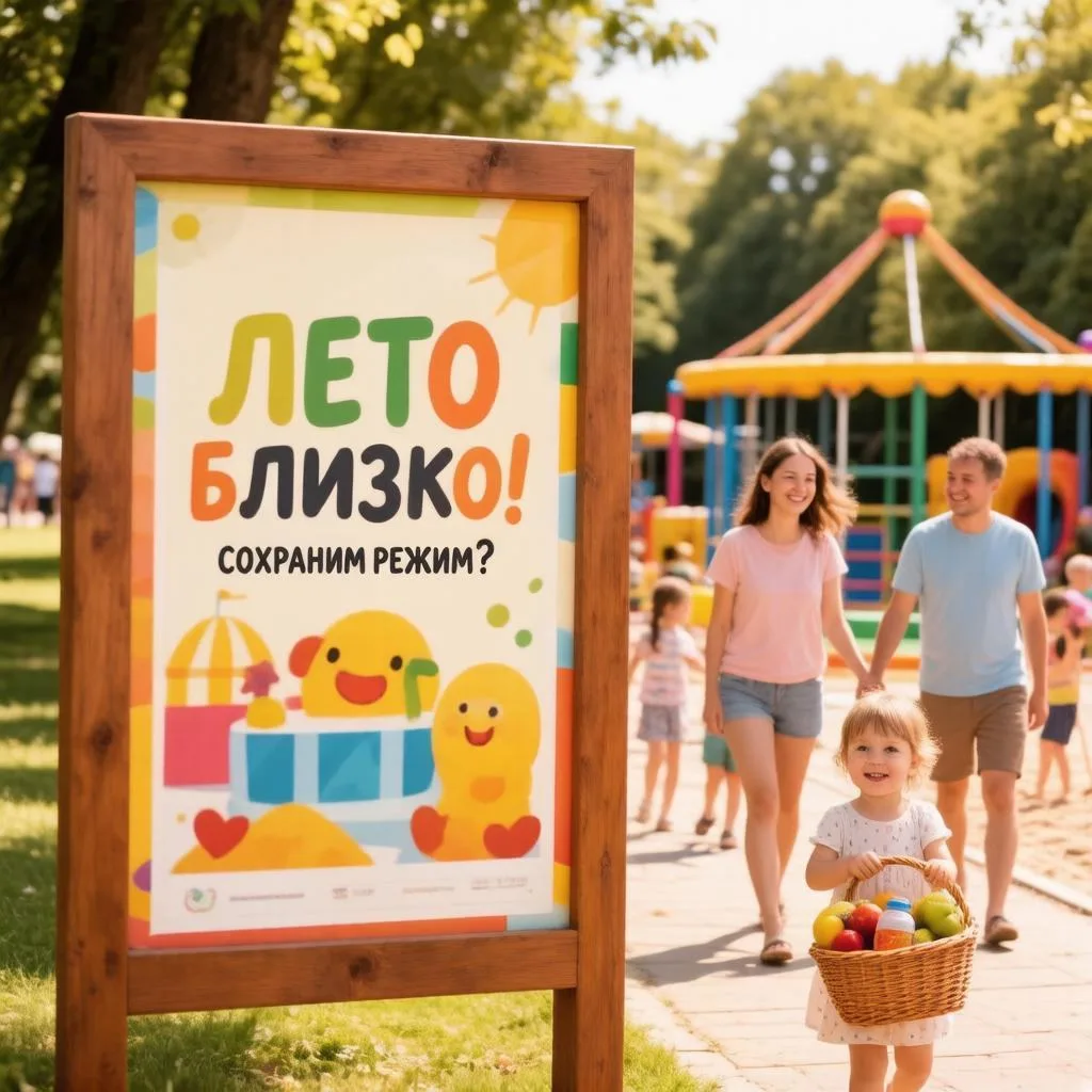 Лето близко: как сохранить режим, когда всё идёт по солнцу? ☀️
Стали замечать: ребёнок засыпает на ч