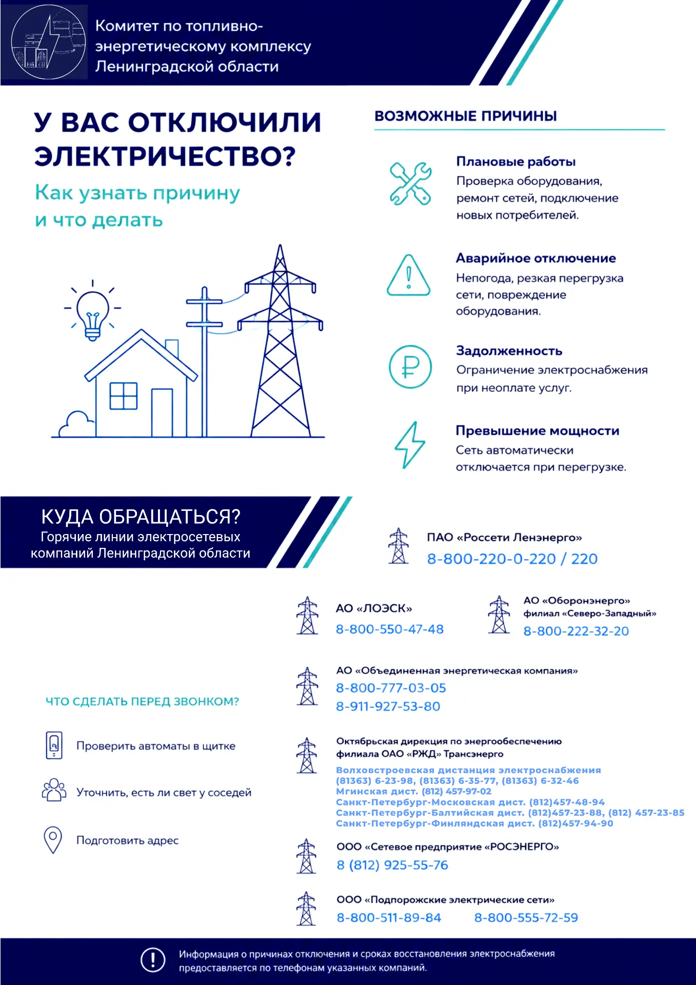 ⚡️Энергетики Ленобласти переходят на усиленный режим работы в преддверии выходных

В преддверии праз