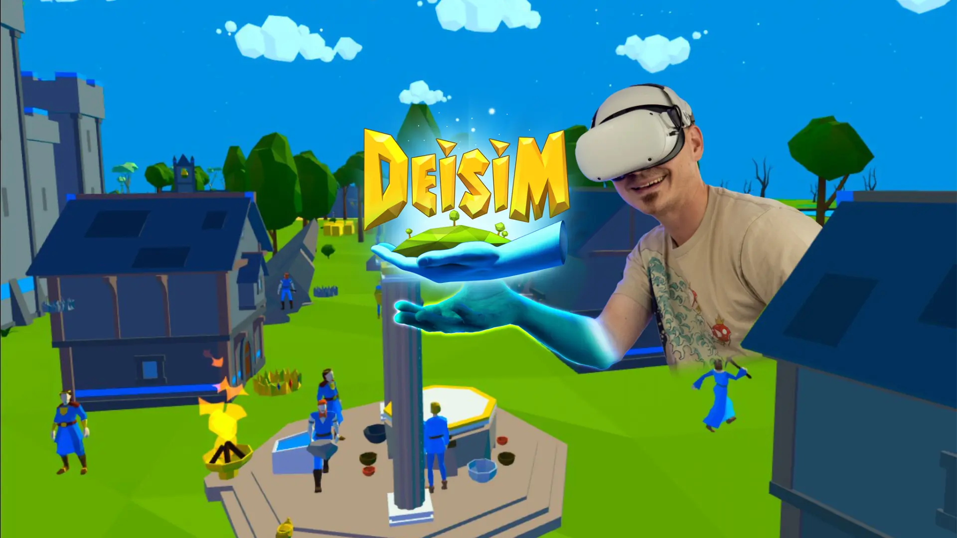 Новая игра на нашей VR Арене — Deisim! 🌍🕶️

Почувствуйте себя настоящим творцом.

Вы — Бог. Под ва