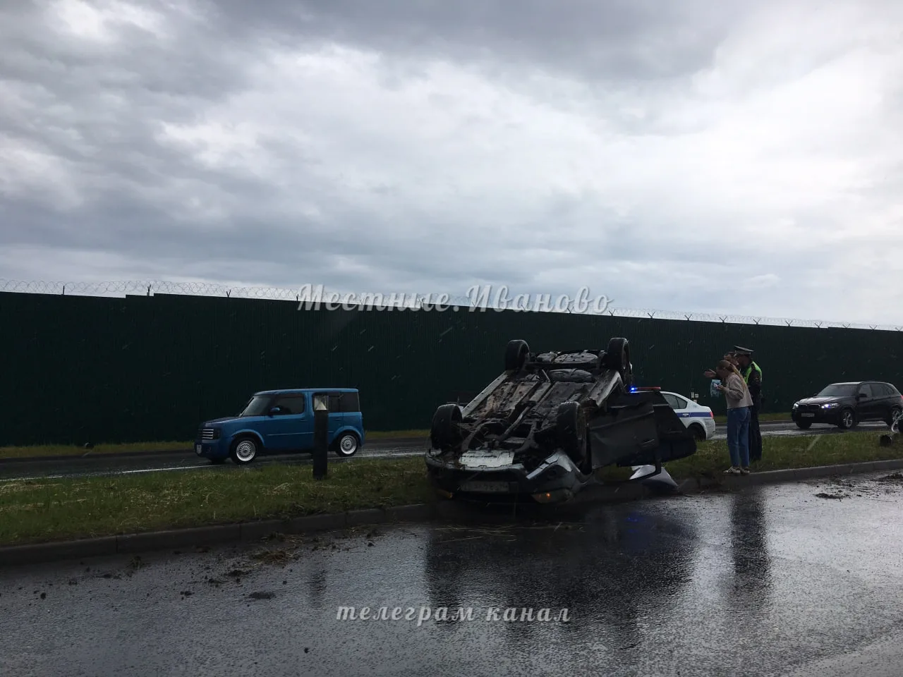 Перевертыш у Северного аэродрома

📸 прислано через @news37_bot