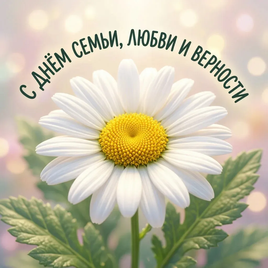 🌼 С Днём семьи, любви и верности! 🌼

8 июля мы отмечаем особенный праздник — День семьи, любви и в