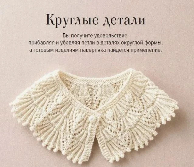 Красивый воротник спицами

ВяжуНеТужу