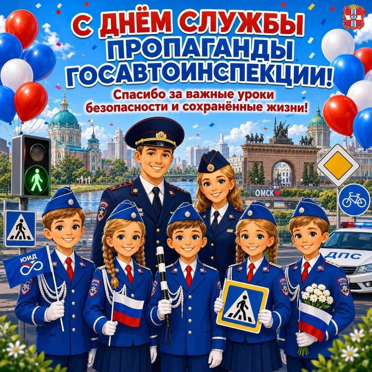 25 мая мы отмечаем День службы пропаганды Госавтоинспекции! 🌟 Дата выбрана не случайно: именно в 19