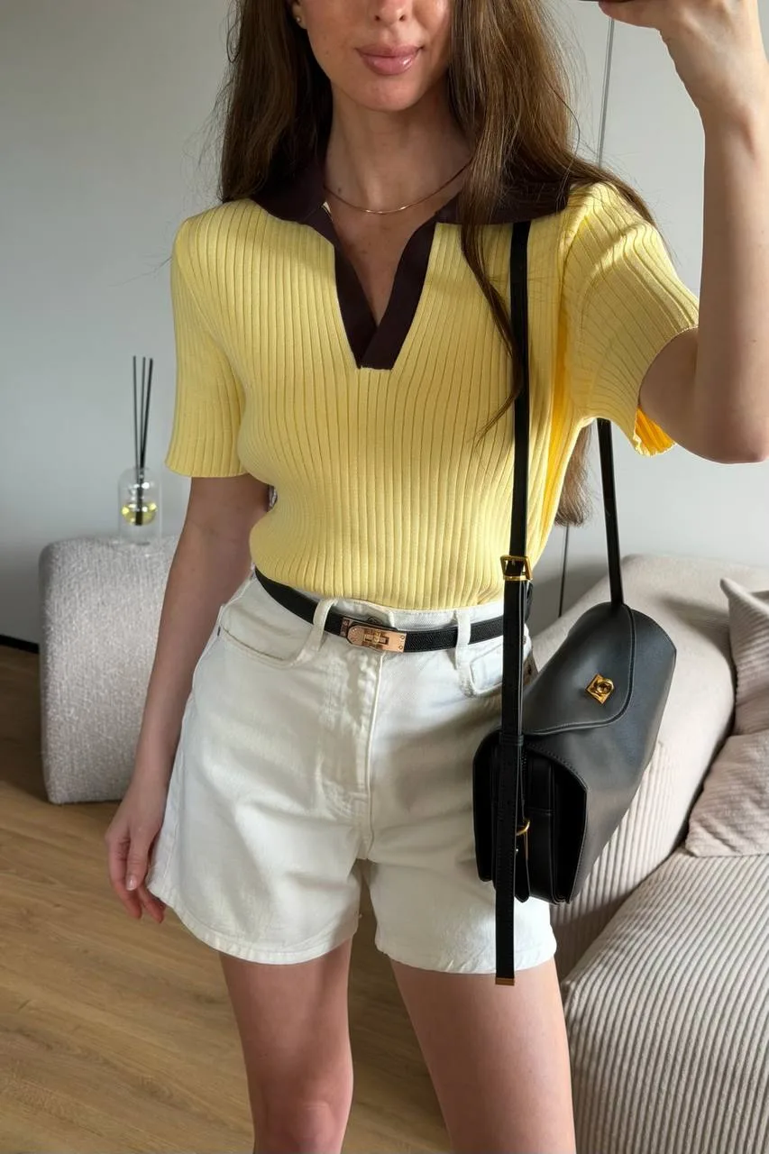 Хлопковое трикотажное поло 
Такой яркий сочный цвет💛

https://ali.click/mn3de1s?erid=2SDnjcLa33Q

А