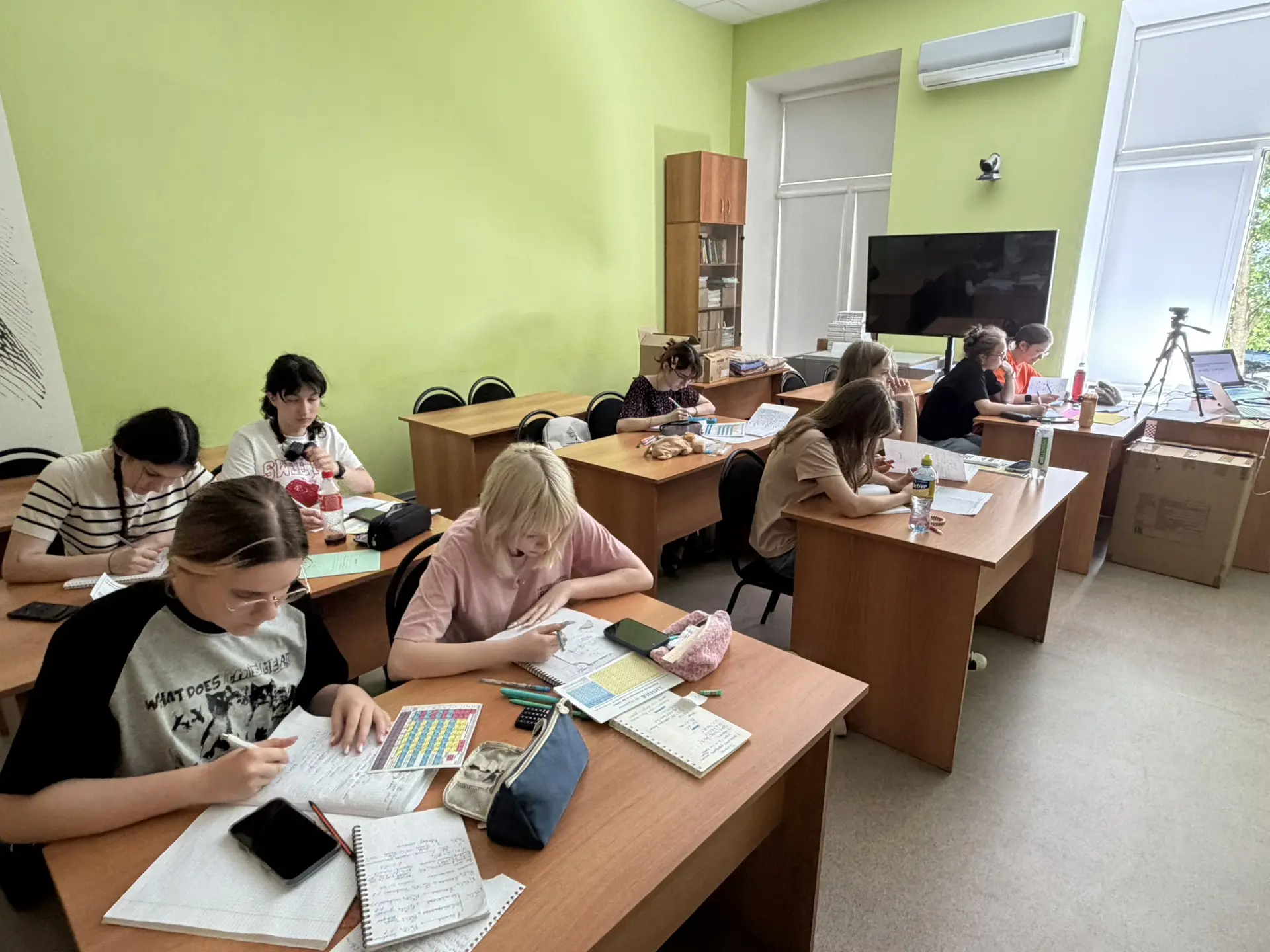 ⚡️С 8 по 11 июня проходит интенсив для учащихся 7-8 классов РЕМШ из числа участников Летней химическ