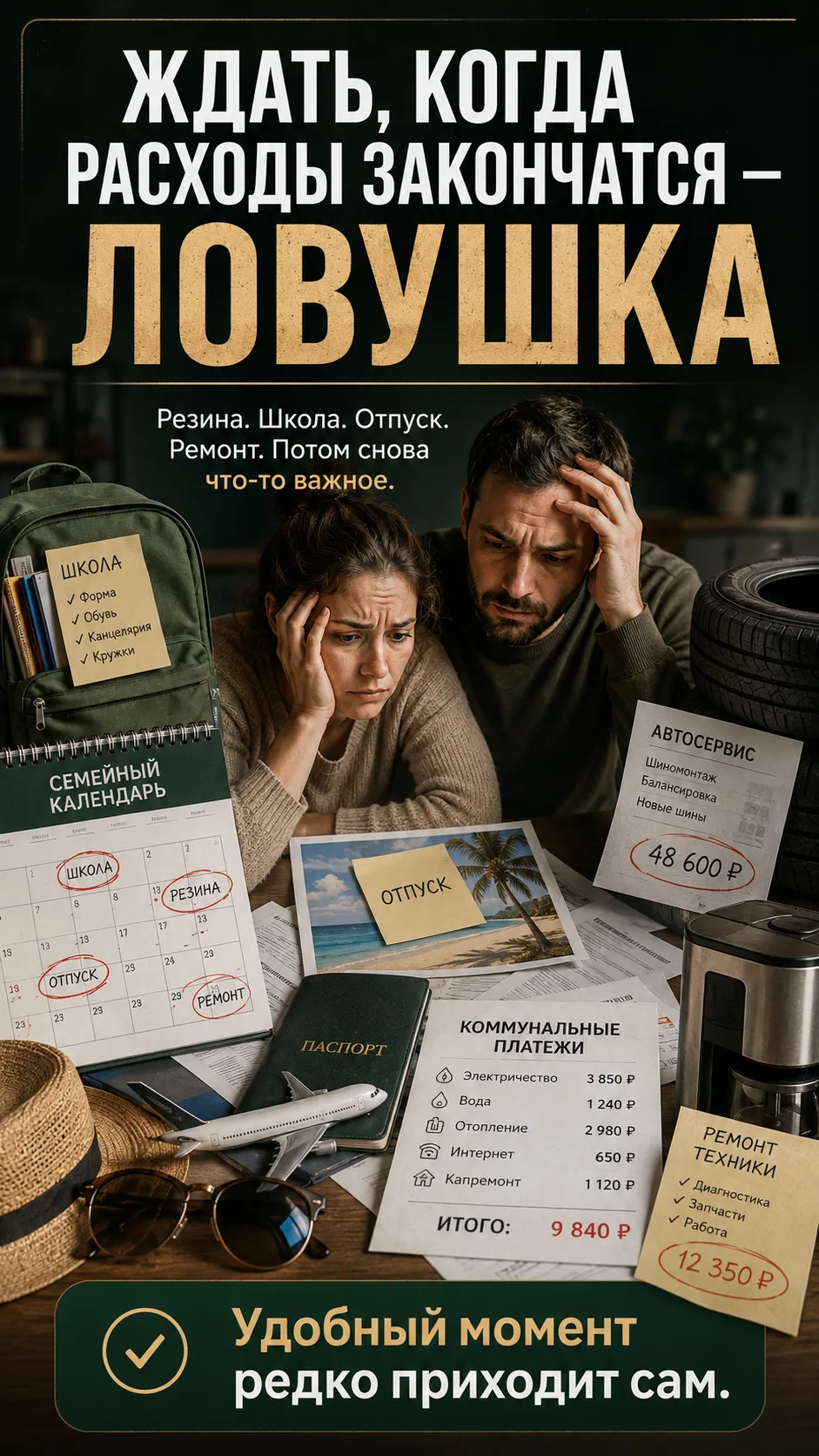 💰 КАК БЫТ СЪЕДАЕТ ВОЗМОЖНОСТЬ ИНВЕСТИРОВАТЬ

━━━━━━━━━━━━

Есть одна вещь, о которой редко говорят.