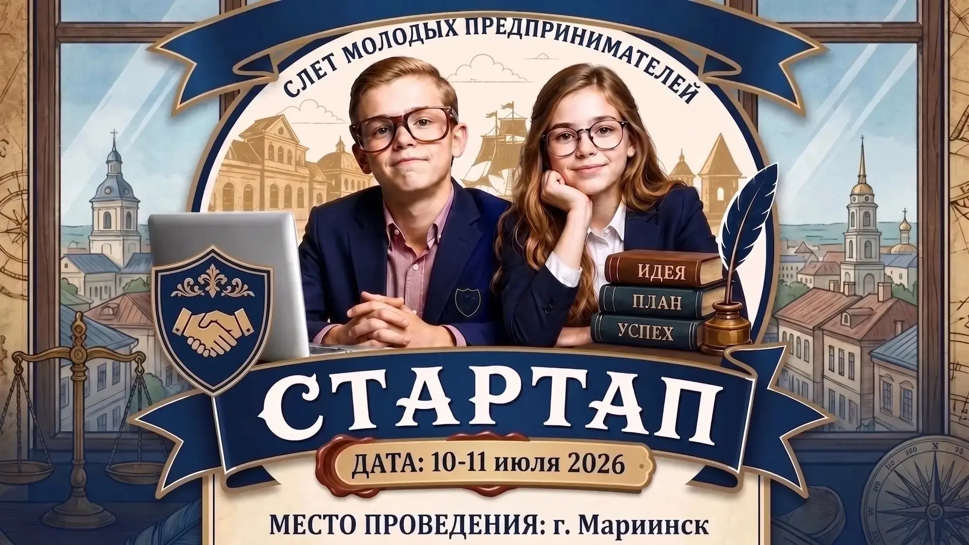 Приглашаем тебя стать частью команды лидеров!

Кого мы ищем?
Юных предпринимателей, стартаперов и ид