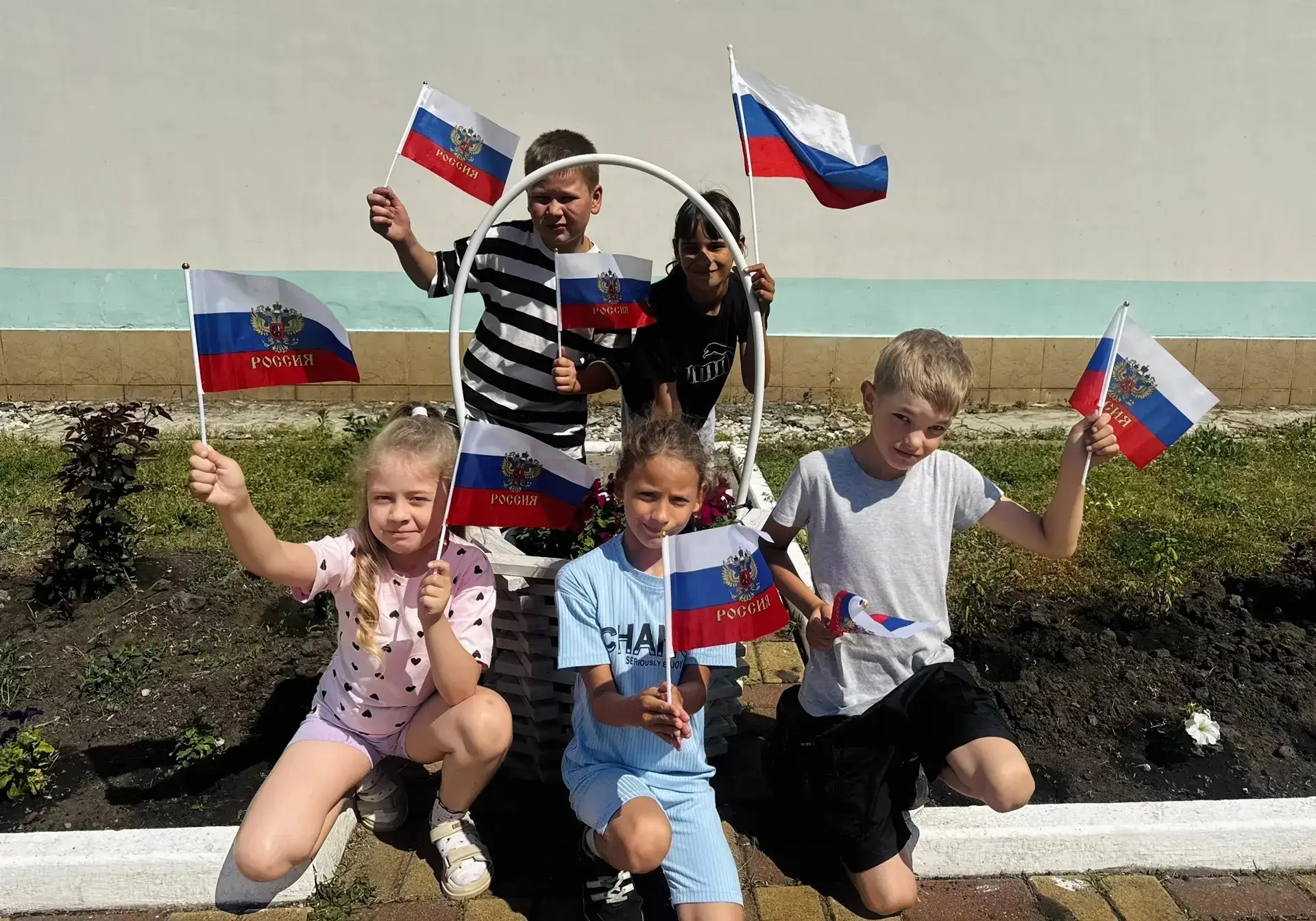 В нашем лагере  отметили День России 🇷🇺 — праздник, который объединяет, пробуждает чувство гордост