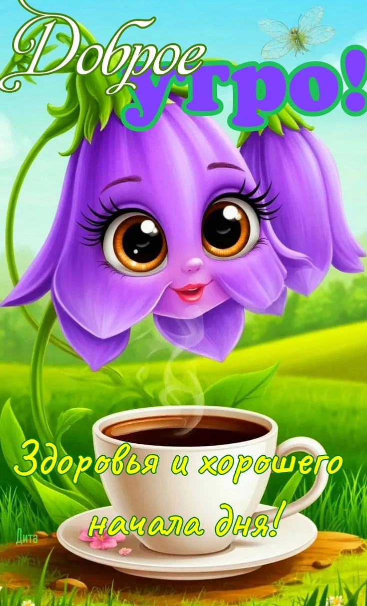 С добрым утром, пусть наступивший день будет тёплым и светлым, пусть принесёт  удовлетворение и радо