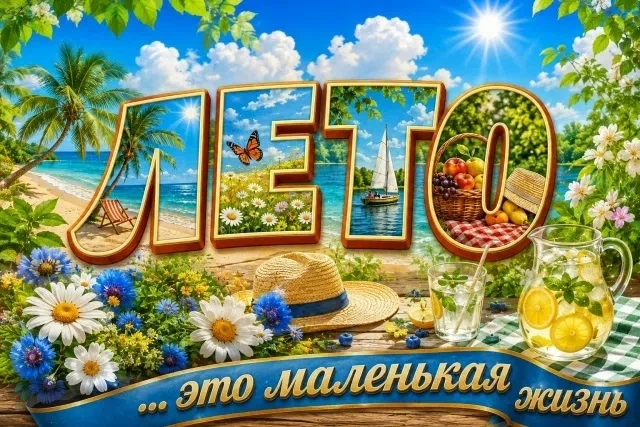 ВНИМАНИЕ ‼️‼️‼️‼️
Лето — это маленькая жизнь 🎥
Дорогие подписчики! Вот оно - ДОЛГОЖДАННОЕ ЛЕТО. Обы