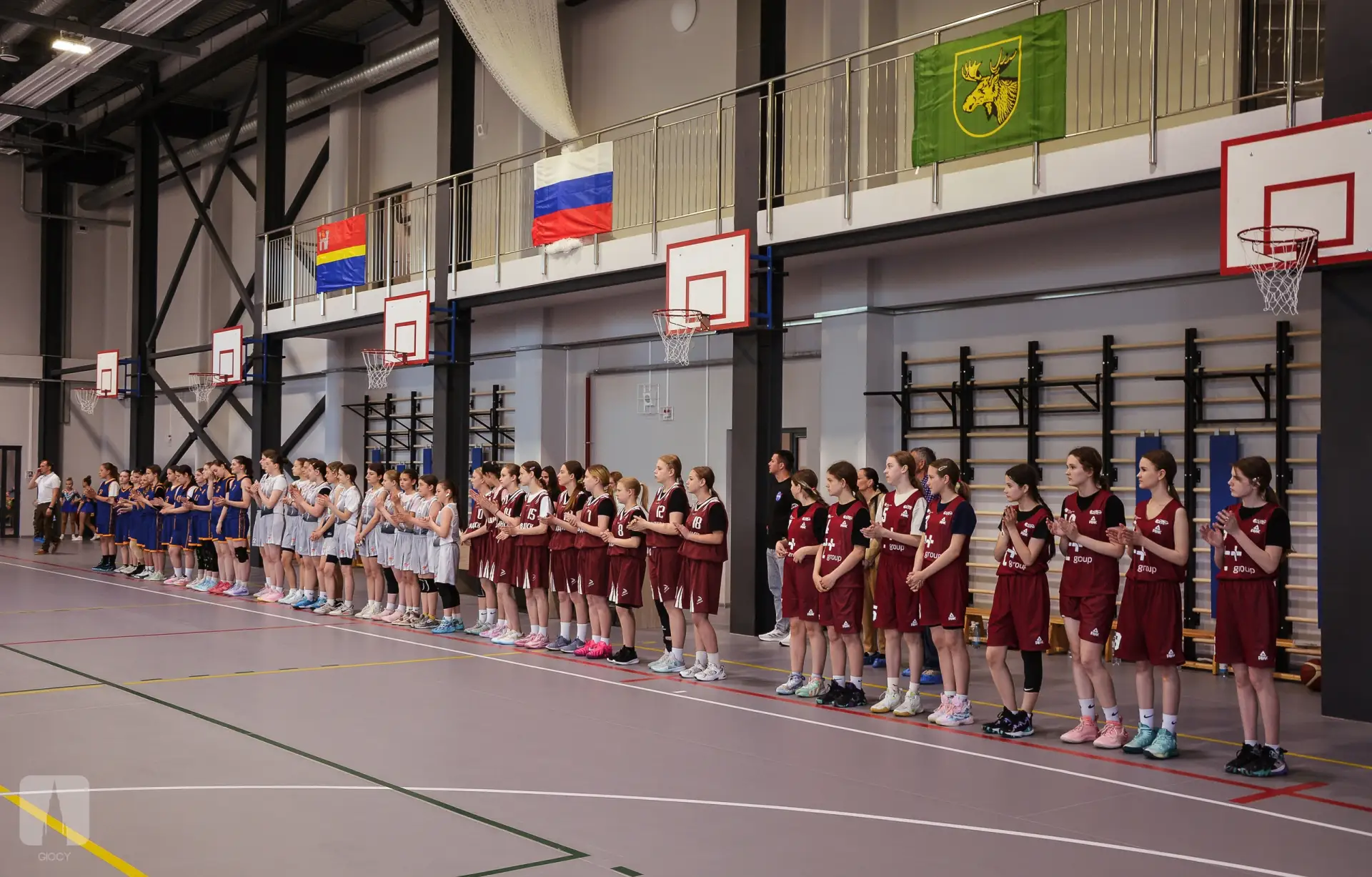 30 мая в ФОКе города Славска при поддержке СПК «Коляда» прошло Открытое первенство по баскетболу сре