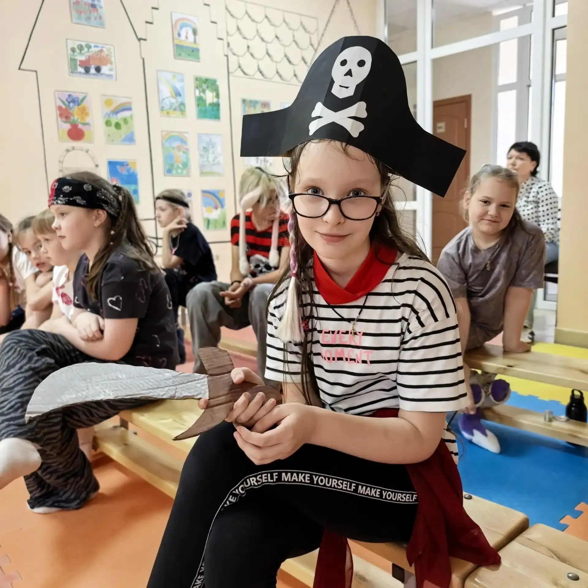 🏴‍☠️ Йо-хо-хо! В нашем лагере сегодня был День Пиратов! 🏴‍☠️Сегодня экипаж пополнился новыми бесст