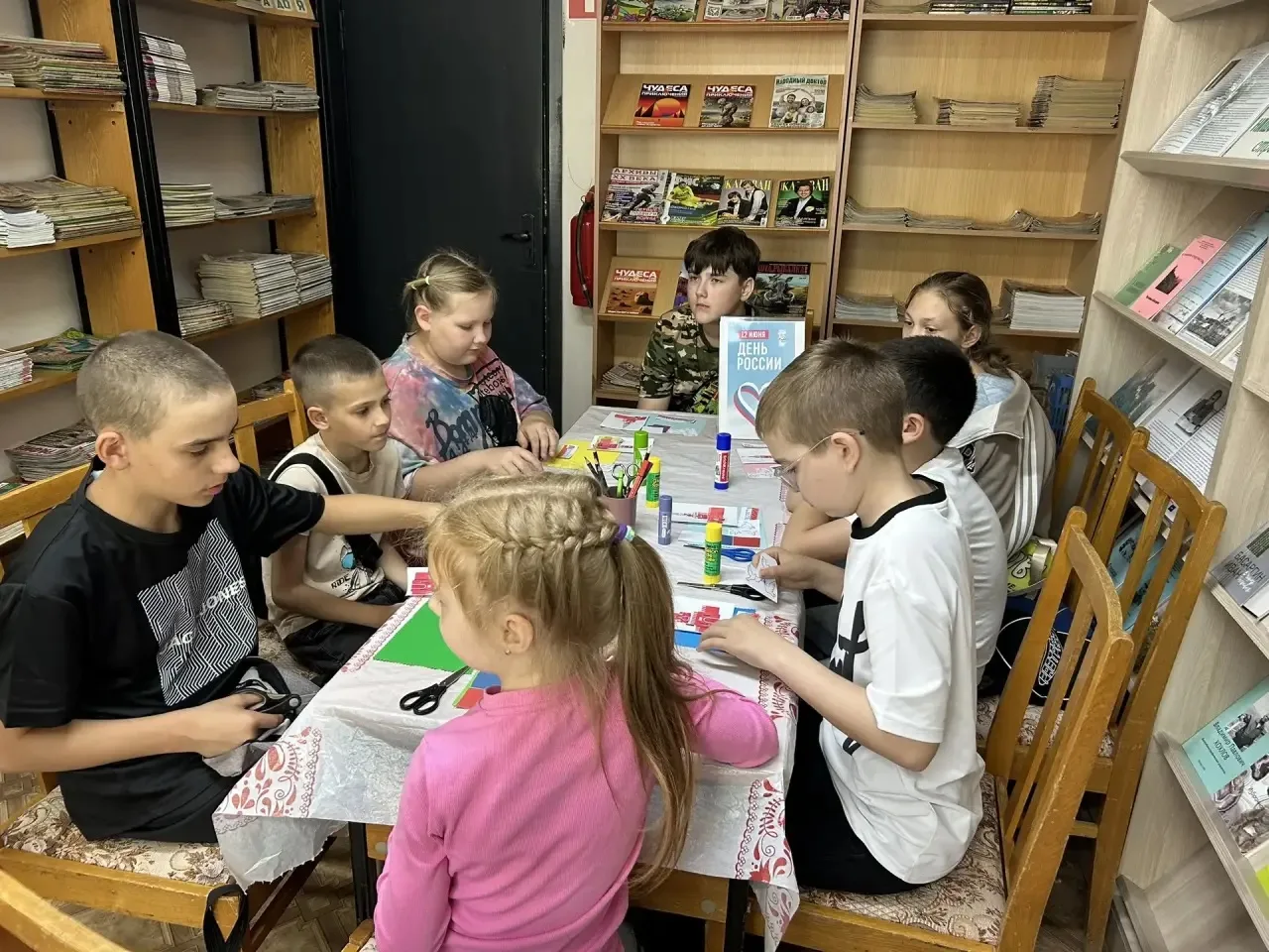 🇷🇺Ребята готовятся ко Дню России