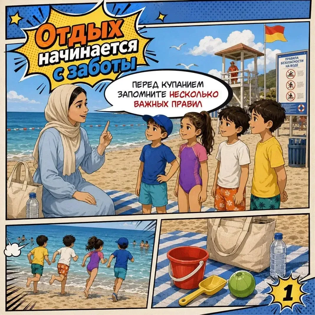 У моря есть свои правила. И они написаны не на песке 🏖

Всего несколько простых правил могут сохран
