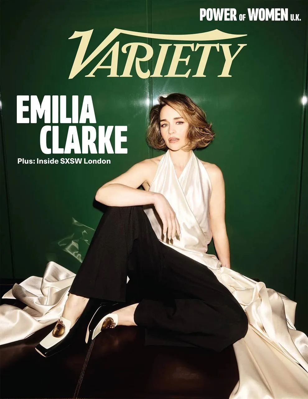 Эмилия Кларк для свежего выпуска Variety. На актрисе тотал-образ Dior 🤍