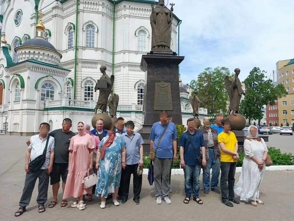 Пациенты отделения социальной помощи и реабилитации КУЗВО «ВОКПНД» отправились в душевную паломничес