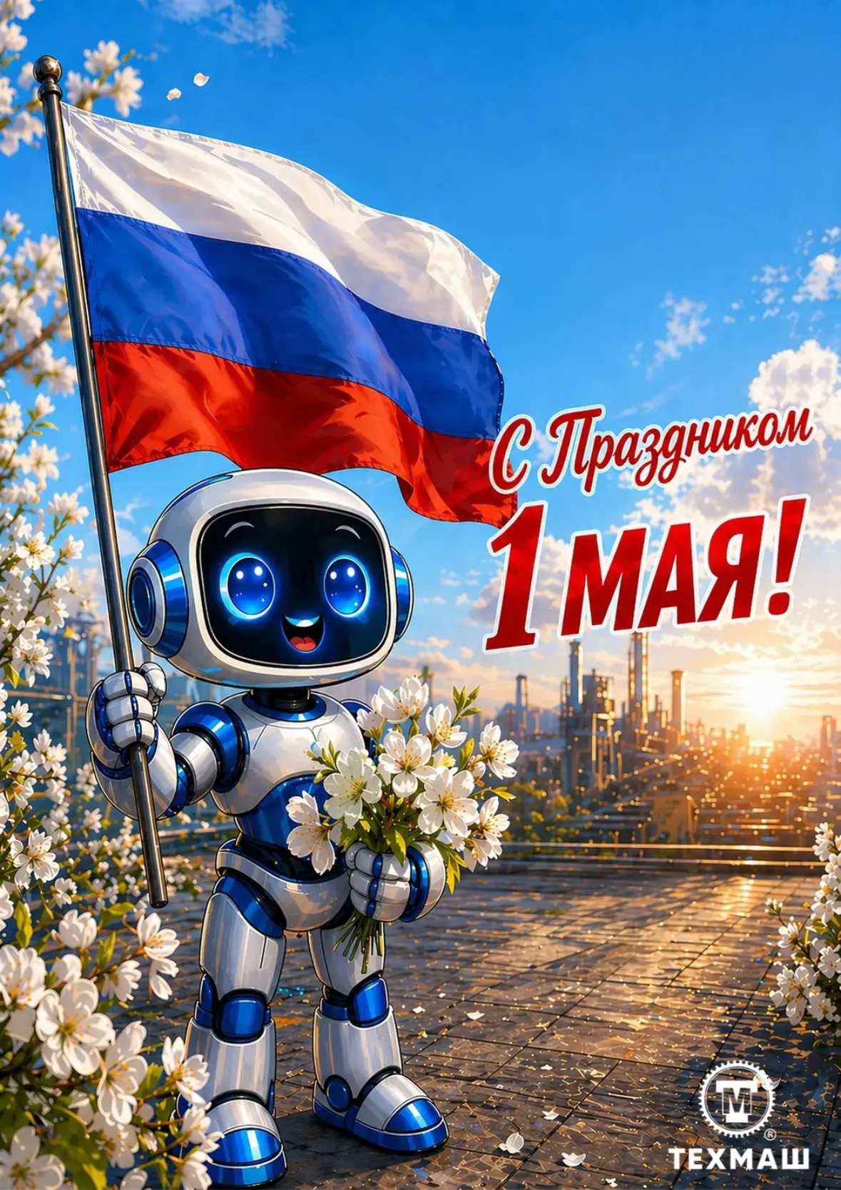 Дорогие наши клиенты!
Поздравляем вас с Первомаем — праздником весны и труда! Желаем, чтобы ваша раб