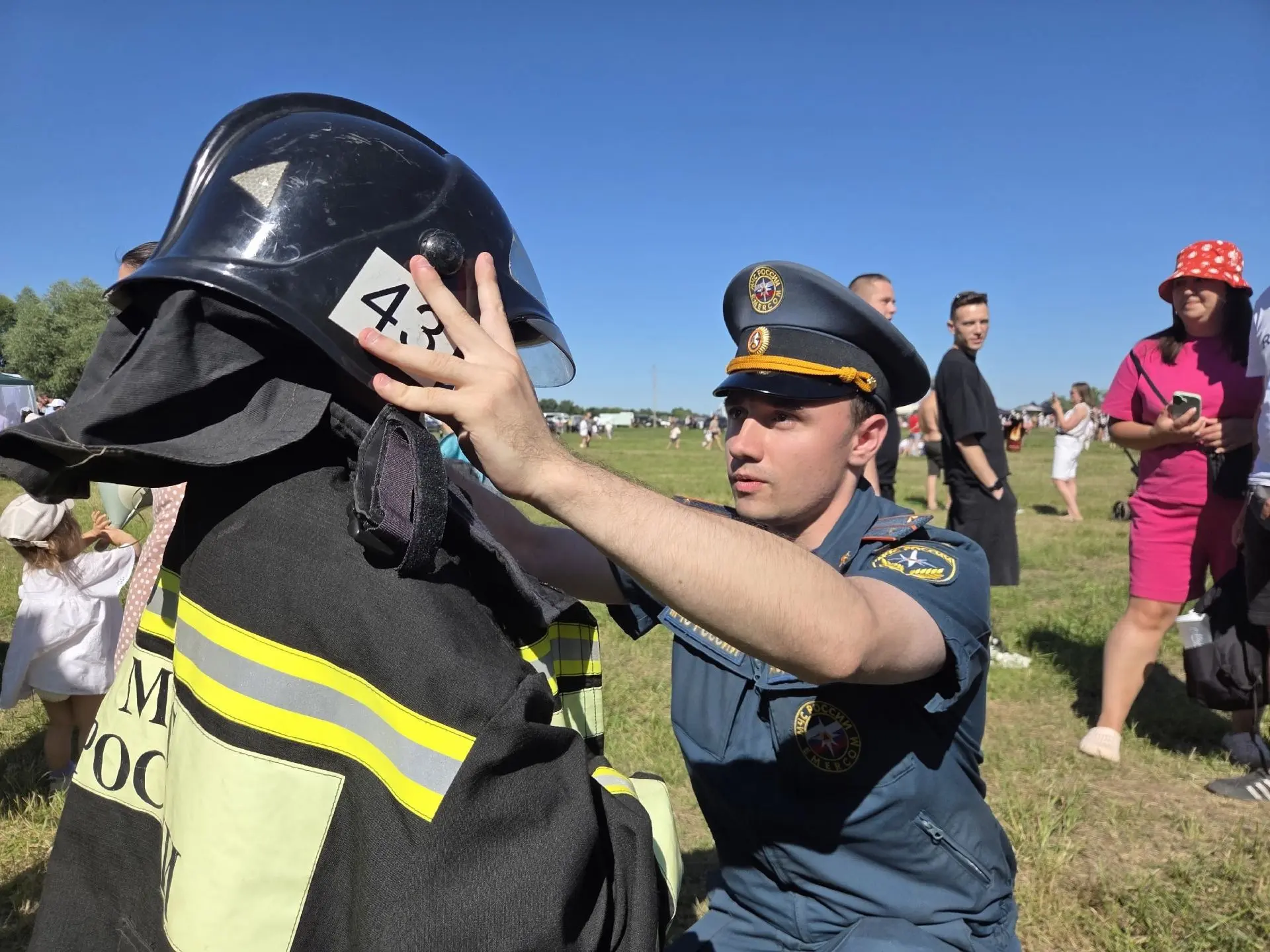 🔥99 лет на страже безопасности: праздник в действии! 🚒

✅Сотрудники ОНД и ПР по г.о. Ступино встре