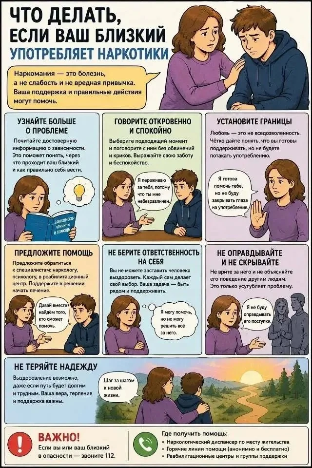 👀Ваш близкий изменился? Стал замкнутым, раздражительным или вы замечаете тревожные сигналы, но не з
