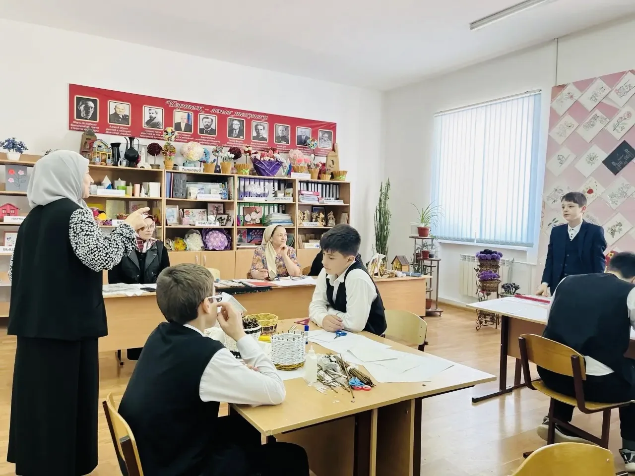 ✨ 13.05.2026 г. на базе нашей школы состоялся мастер-класс по технологии на тему:
📚 «Метод проектов