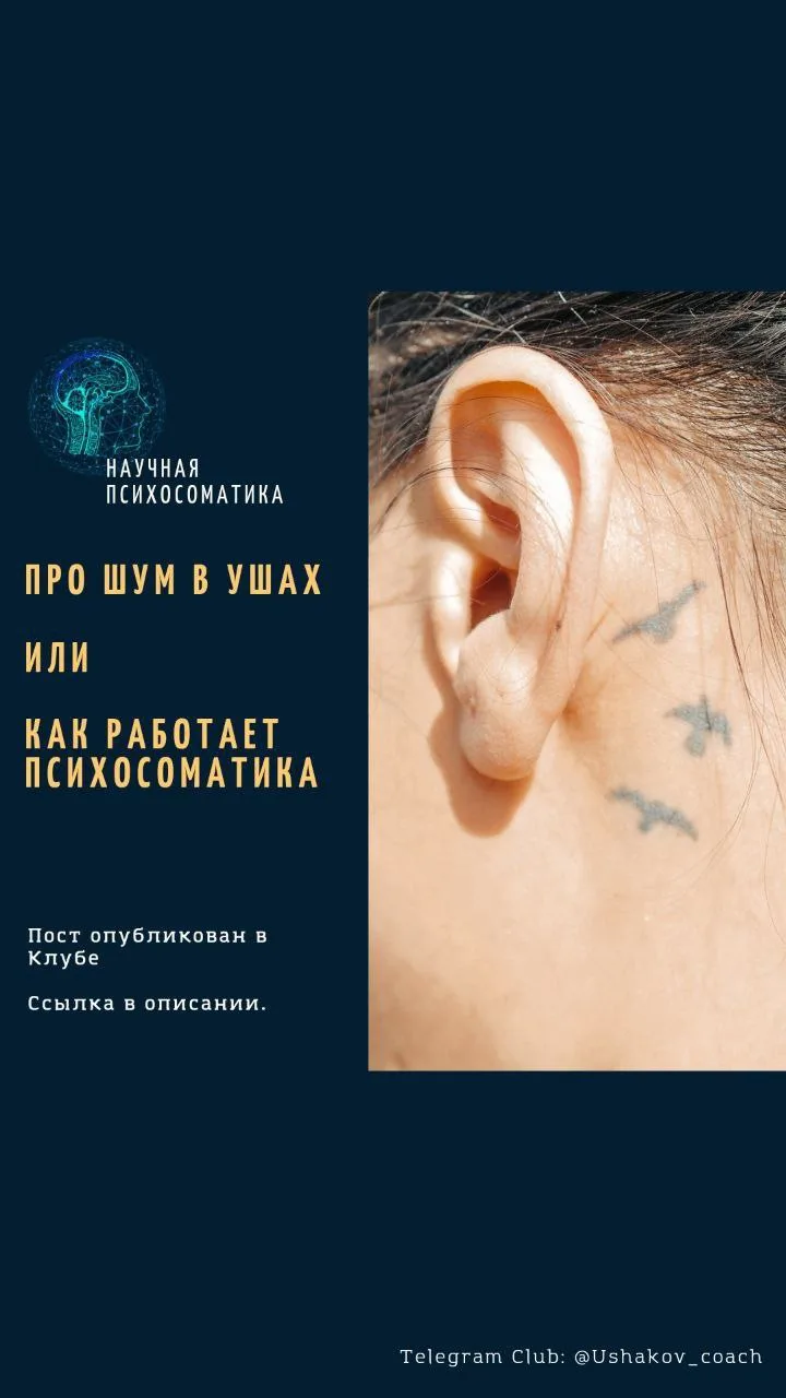 ❓Шум в ушах уже больше полугода. Можно с этим что-то сделать? Почему вообще он у меня может быть? Не