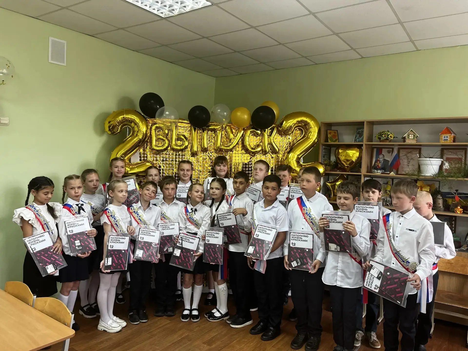 Ученики 4 "А" класса с классным руководителем, Лисицкой Верой Александровной,приняли участие в мероп