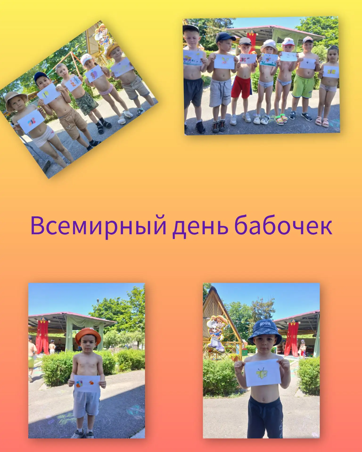 Сегодня всемирный день бабочек, дети старшей группы рассмотрели разные виды бабочек,уточнили названи