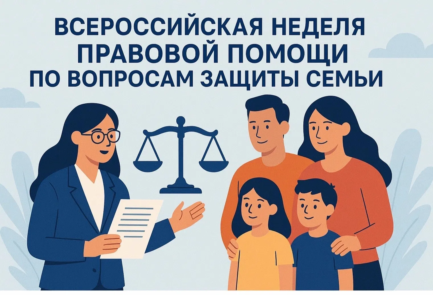 С 06 по 12 июля 2026 года в России пройдет масштабная акция — Всероссийская неделя правовой помощи! 