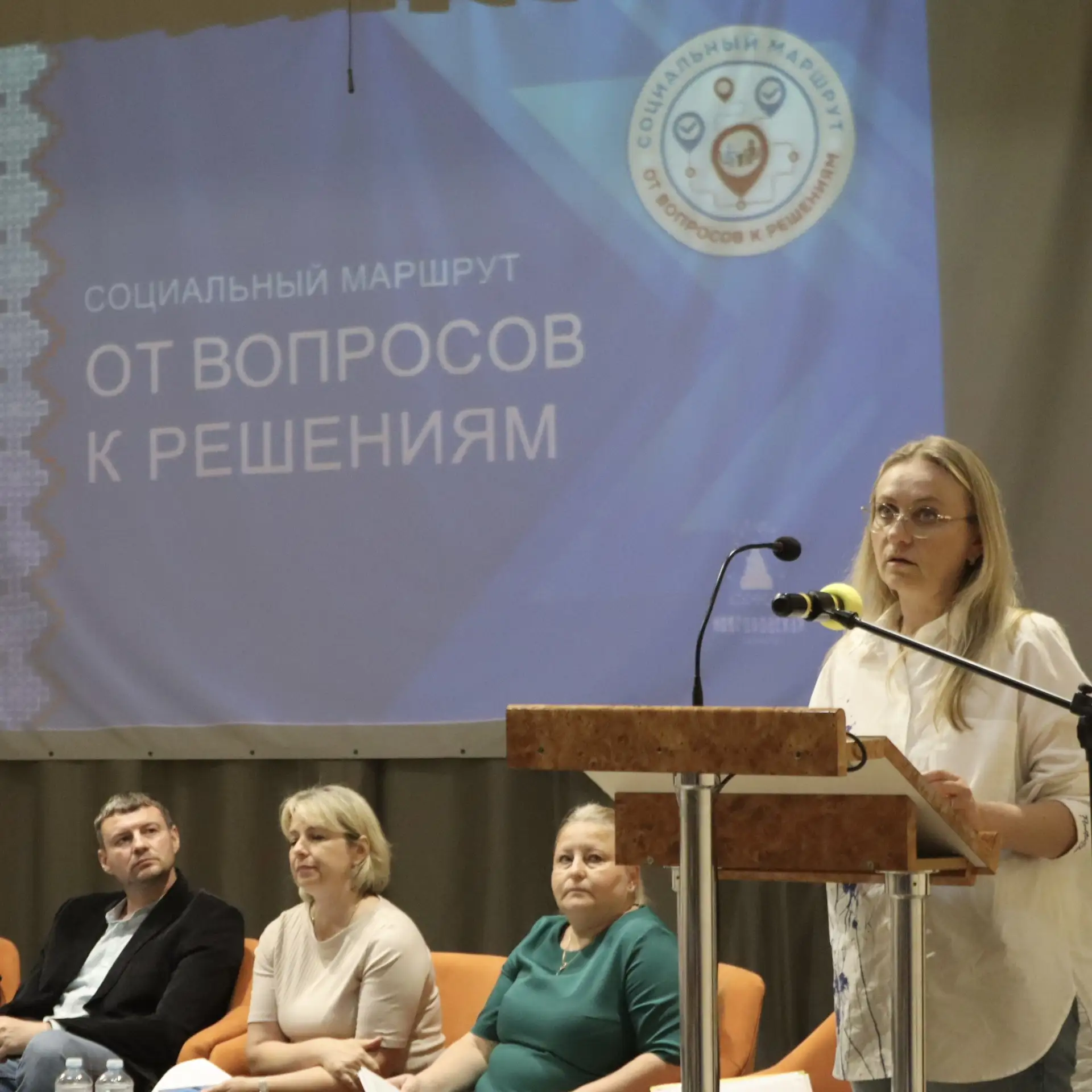 👥 Первый замминистра Алла Алексеева в рамках проекта «Социальный маршрут» работала в Чудовском окру