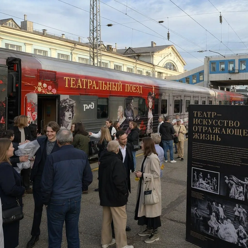 🎭 «Театральный поезд» прибудет в Киров 22-23 июня

Состав торжественно встретят на вокзале утром 22