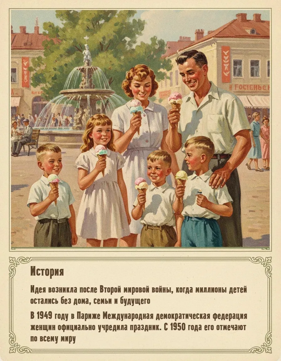 🌍 День, который объединяет мир!

Праздник появился в середине XX века как международная инициатива 