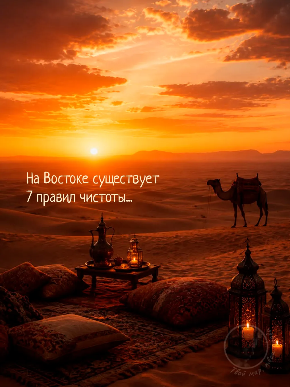 Каждый день мы пропускаем через себя тысячи чужих слов, взглядов и эмоций. Чистота жизни - это осозн